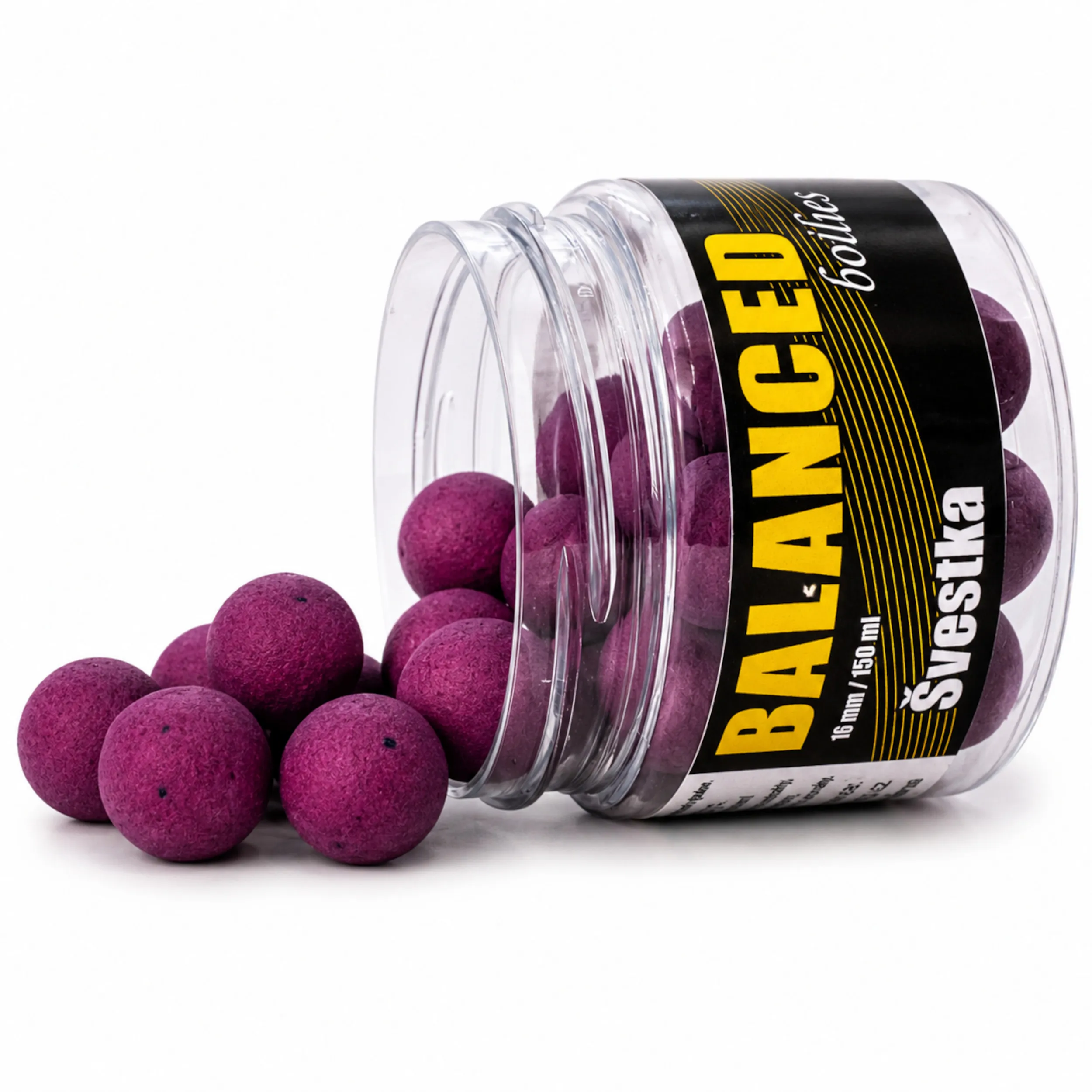 Carp Inferno Balanced Boilie 150 ml Švestka - MojeRybárstvo.sk Carp Inferno Balanced Boilie 150 ml Švestka