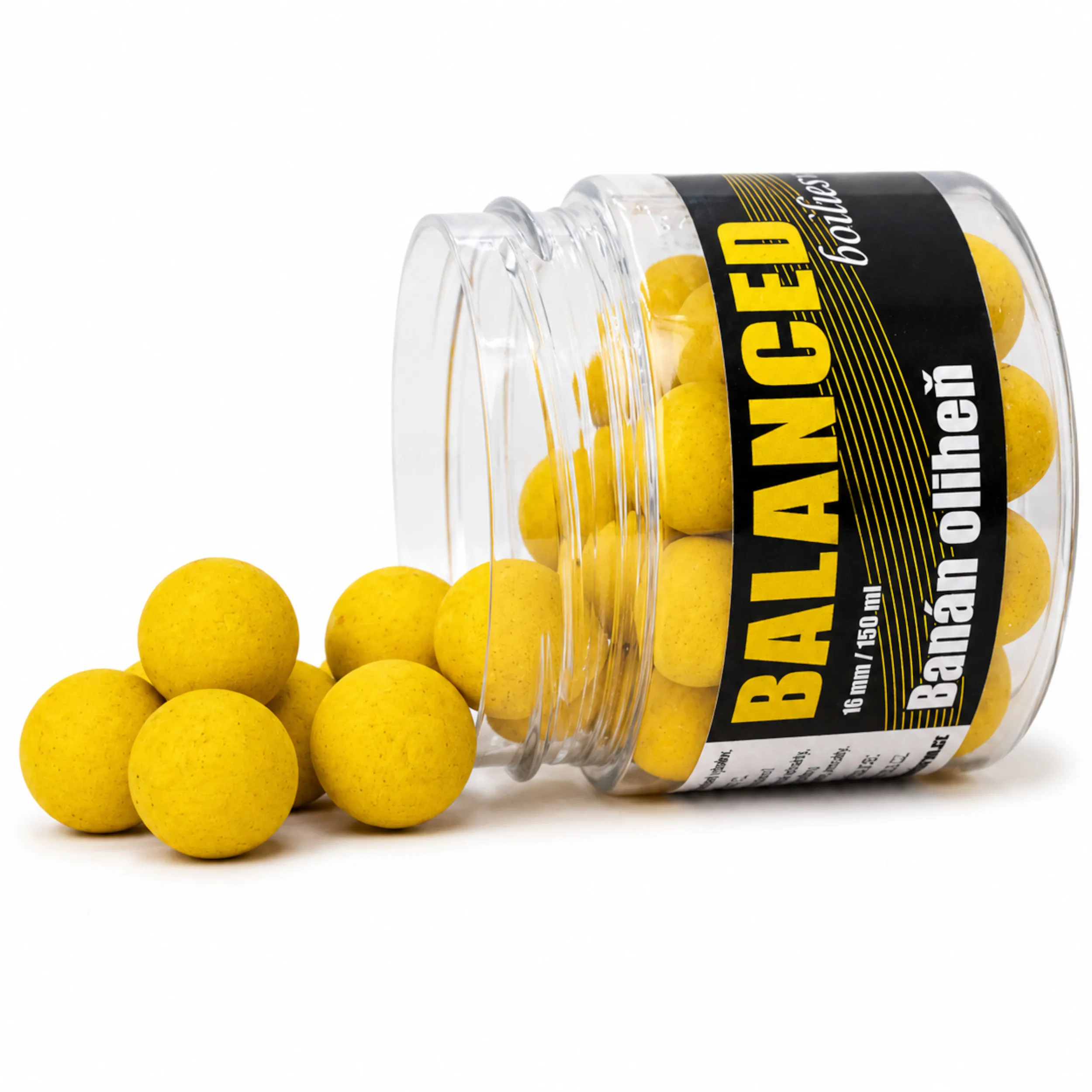 Carp Inferno Balanced Boilie 150 ml Banán/Oliheň - MojeRybárstvo.sk Carp Inferno Balanced Boilie 150 ml Banán/Oliheň