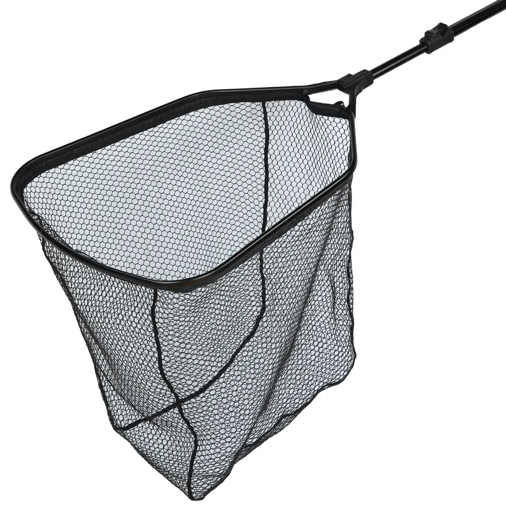 Giants fishing Plovoucí podběrák s pogumovanou síťkou Luxury X-large Float 80x70cm - MojeRybárstvo.sk Giants fishing Plovoucí podběrák s pogumovanou síťkou Luxury X-large Float 80x70cm
