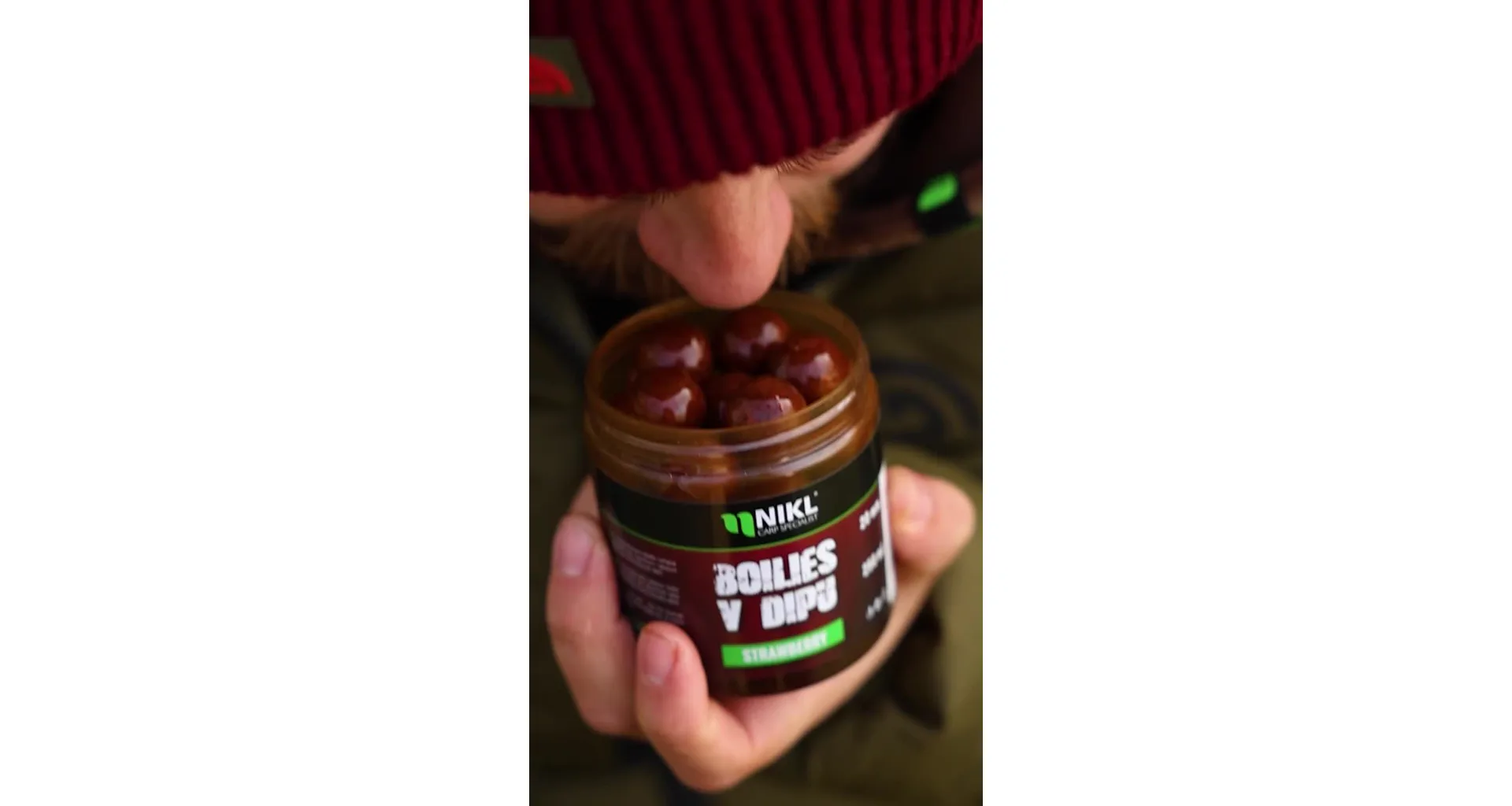 Nikl Boilies v dipu Strawberry 250ml - MojeRybárstvo.sk Nikl Boilies v dipu Strawberry 250ml – Obrázok 3