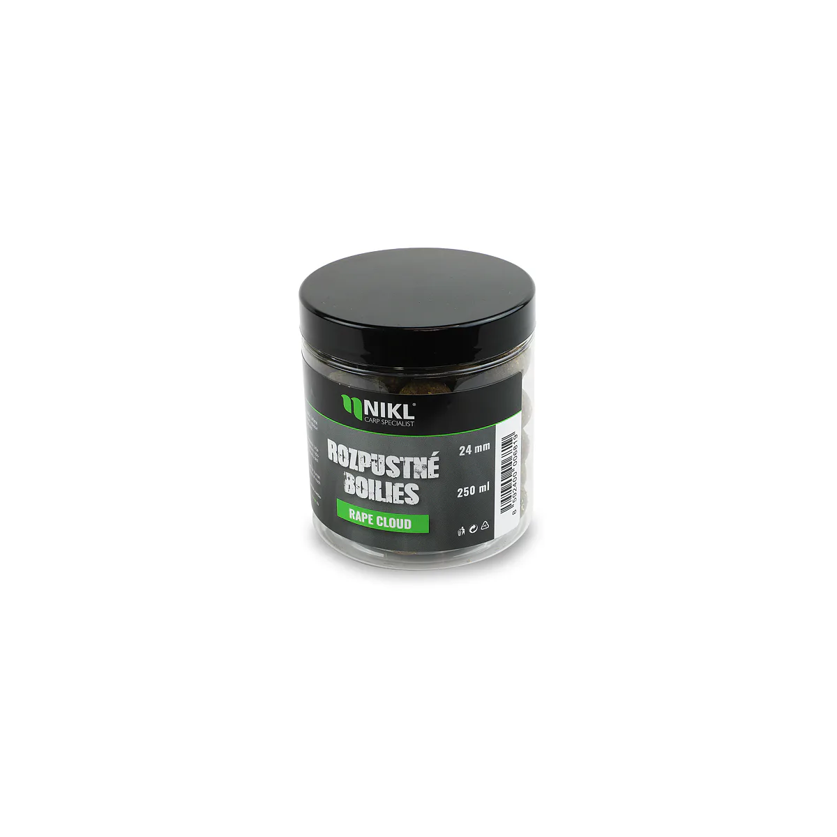 Nikl Rozpustné boilies Rape Cloud 250ml - MojeRybárstvo.sk Nikl Rozpustné boilies Rape Cloud 250ml