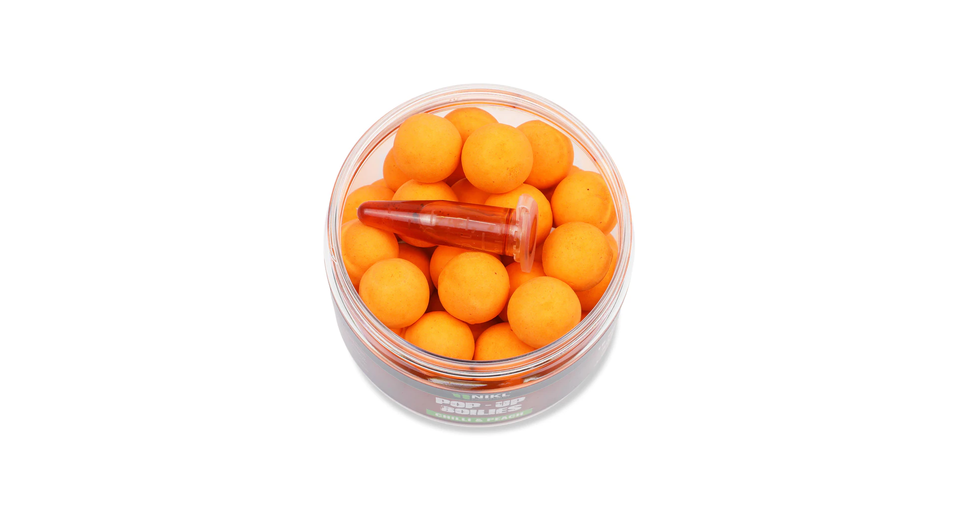 Nikl Plovoucí boilies Chilli & Peach - MojeRybárstvo.sk Nikl Plovoucí boilies Chilli & Peach – Obrázok 2