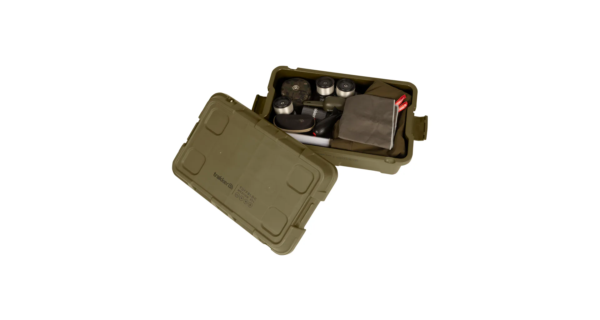 Trakker Box Tuffbloc Storage Box M - MojeRybárstvo.sk Trakker Box Tuffbloc Storage Box M – Obrázok 2