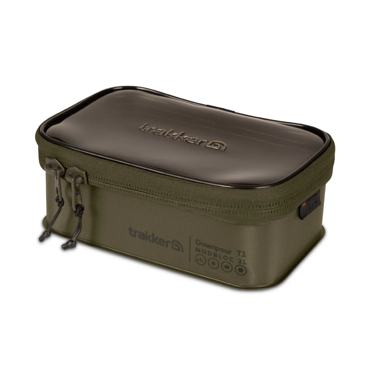 Trakker Voděodolné pouzdro Downpour T1 Modbloc S 2L - Green - MojeRybárstvo.sk Trakker Voděodolné pouzdro Downpour T1 Modbloc S 2L - Green