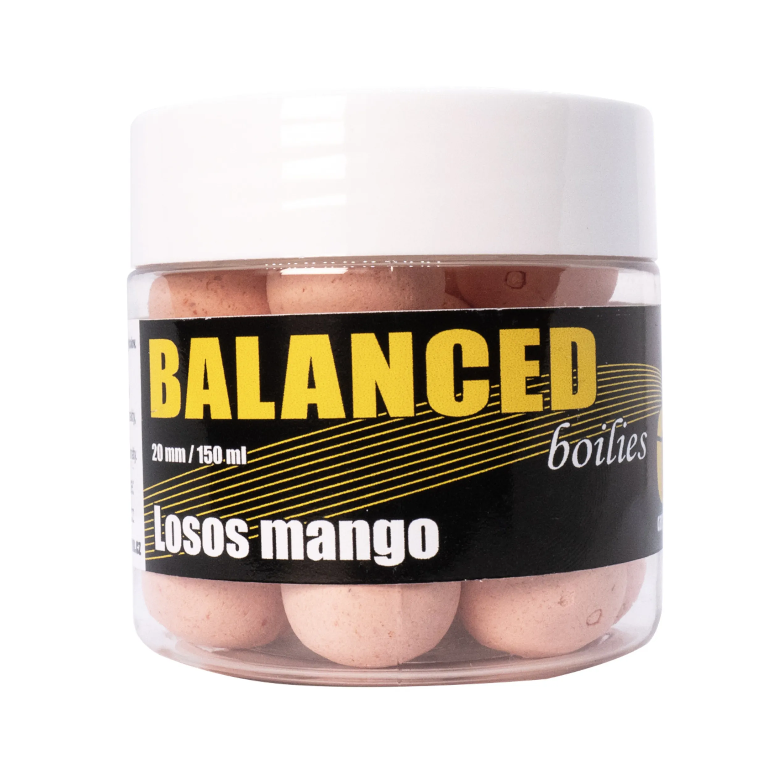 Carp Inferno Balanced Boilie 150 ml Losos/Mango - MojeRybárstvo.sk Carp Inferno Balanced Boilie 150 ml Losos/Mango – Obrázok 3