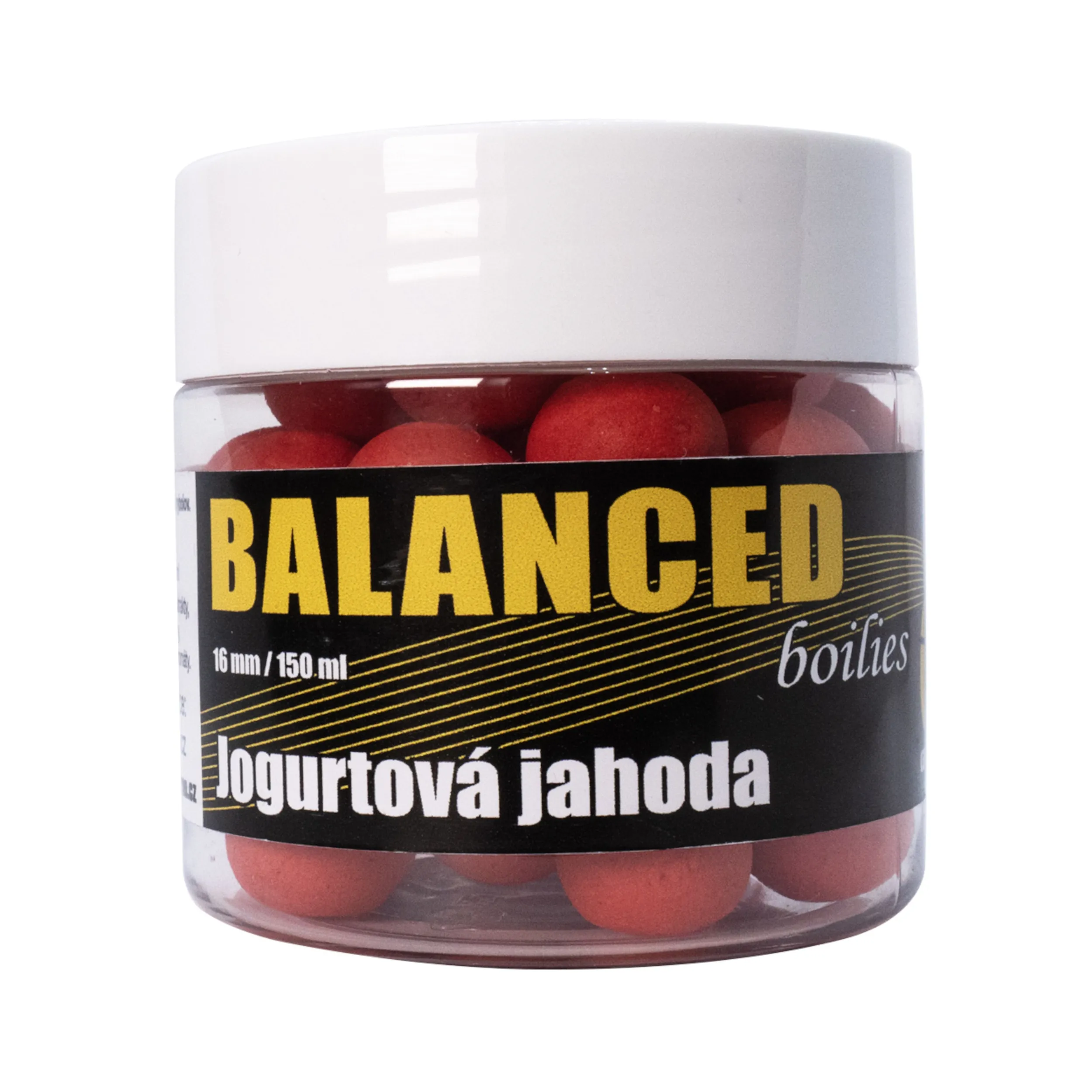 Carp Inferno Balanced Boilie 150 ml Jogurtová Jahoda - MojeRybárstvo.sk Carp Inferno Balanced Boilie 150 ml Jogurtová Jahoda – Obrázok 2