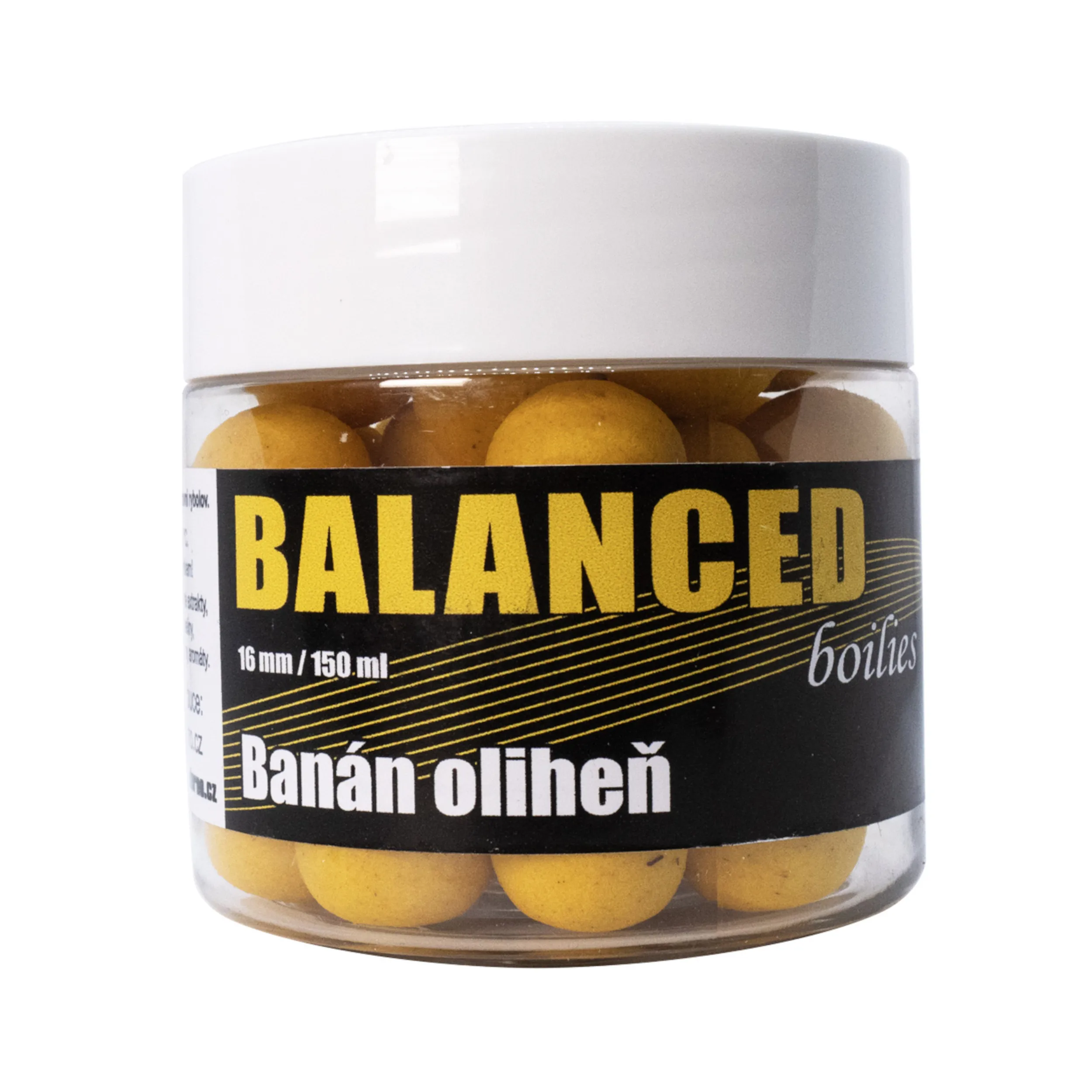 Carp Inferno Balanced Boilie 150 ml Banán/Oliheň - MojeRybárstvo.sk Carp Inferno Balanced Boilie 150 ml Banán/Oliheň – Obrázok 2
