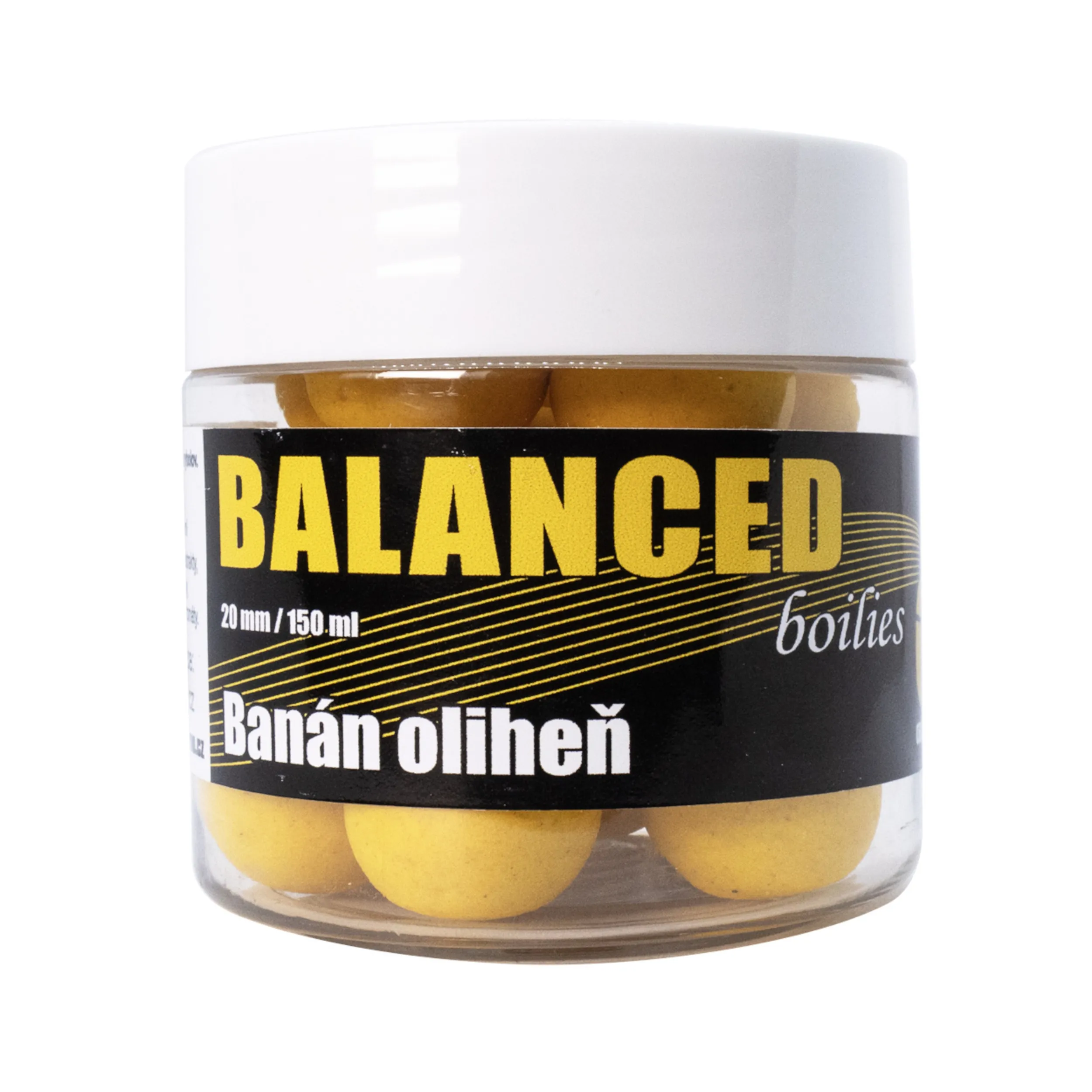 Carp Inferno Balanced Boilie 150 ml Banán/Oliheň - MojeRybárstvo.sk Carp Inferno Balanced Boilie 150 ml Banán/Oliheň – Obrázok 3