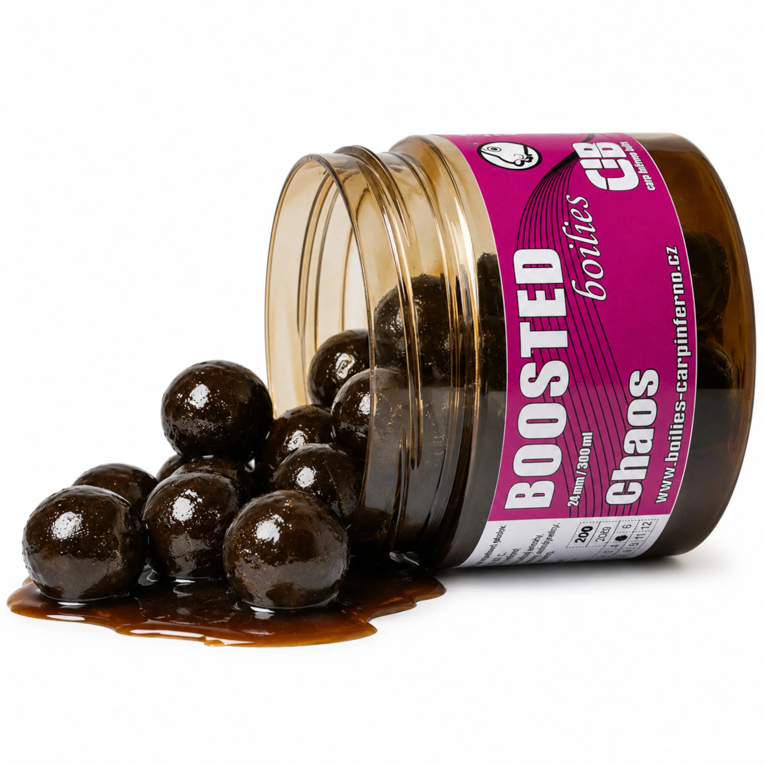 Carp Inferno Boosted Boilies 300 ml Chaos - MojeRybárstvo.sk Carp Inferno Boosted Boilies 300 ml Chaos – Obrázok 2