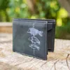 Giants fishing Peněženka černá dva kapři Black Wallet Two Carps – Obrázok 4