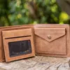 Giants fishing Peněženka hnědá hlava kapra Brown Wallet Carp Head – Obrázok 6
