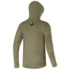Giants fishing Funkční tričko s dlouhým rukávem UV50+Hoodie Olive Green – Obrázok 2