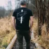 Giants fishing Tričko pánské černé Pstruh – Obrázok 4