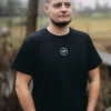 Giants fishing Tričko pánské černé Šupináč hlava – Obrázok 3