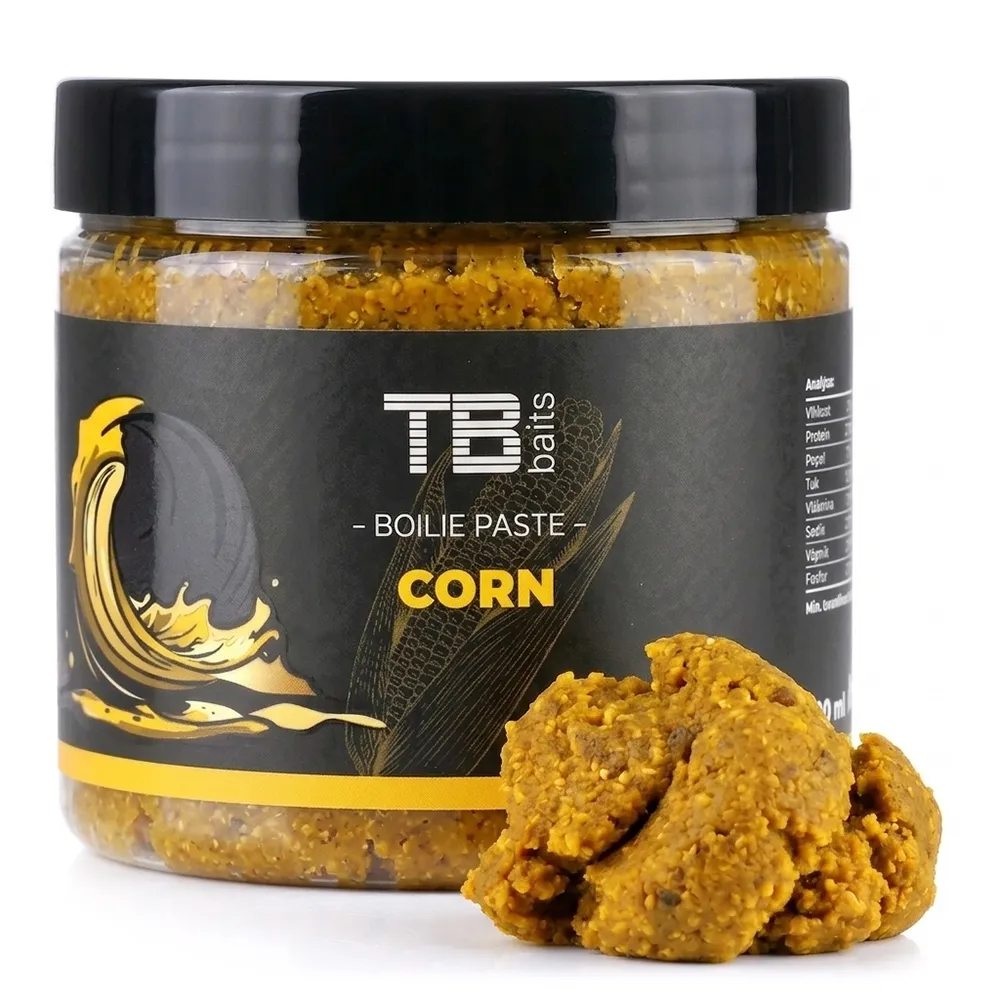 TB Baits Obaľovacia Pasta Corn 200 ml - MojeRybárstvo.sk TB Baits Obaľovacia Pasta Corn 200 ml