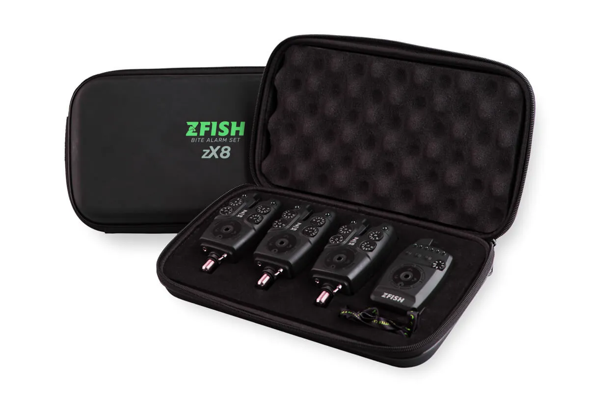ZFISH Sada Hlásičů Bite Alarm Set Zx8 PRO 4+1 - MojeRybárstvo.sk ZFISH Sada Hlásičů Bite Alarm Set Zx8 PRO 4+1 – Obrázok 5