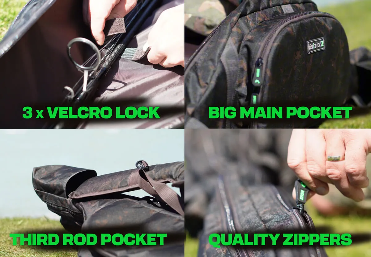 ZFISH Pouzdro na 2 Pruty Z-CORE Elite Carp Holdall 2 Rods - MojeRybárstvo.sk ZFISH Pouzdro na 2 Pruty Z-CORE Elite Carp Holdall 2 Rods – Obrázok 5