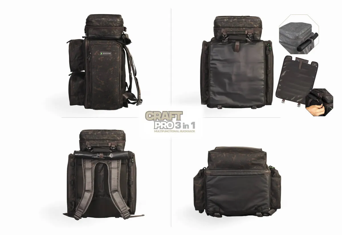 ZFISH Batoh CraftPro Rucksack Z-CORE 3in1 - MojeRybárstvo.sk ZFISH Batoh CraftPro Rucksack Z-CORE 3in1 – Obrázok 3