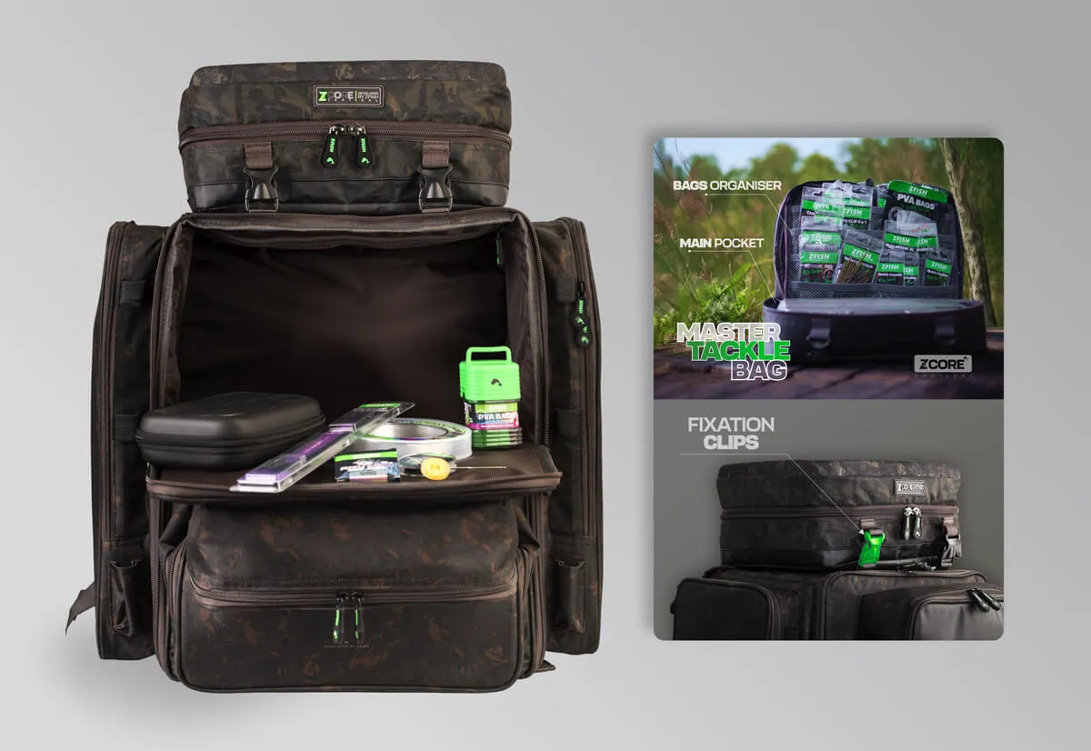 ZFISH Batoh CraftPro Rucksack Z-CORE 3in1 - MojeRybárstvo.sk ZFISH Batoh CraftPro Rucksack Z-CORE 3in1 – Obrázok 8