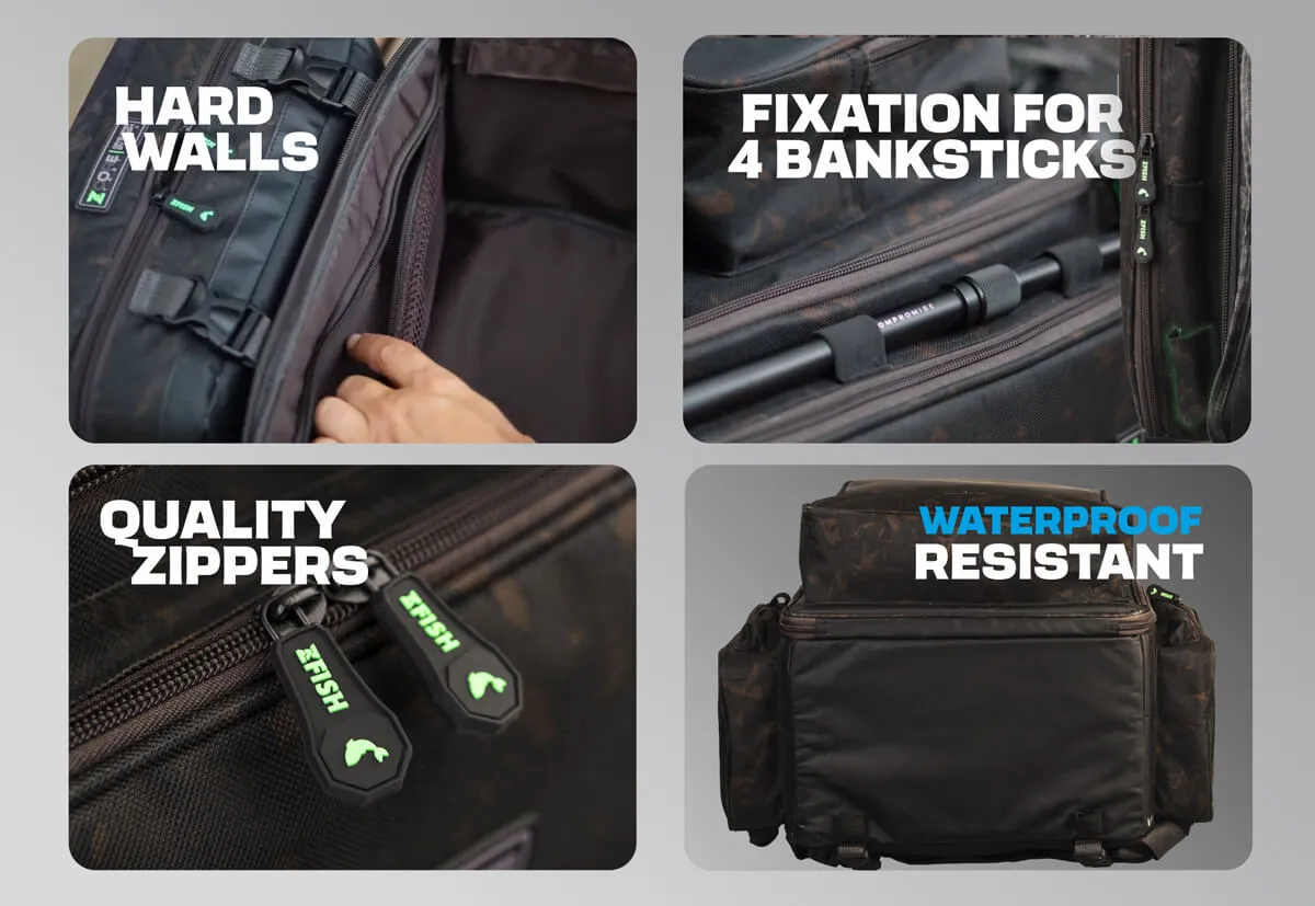 ZFISH Batoh CraftPro Rucksack Z-CORE 3in1 - MojeRybárstvo.sk ZFISH Batoh CraftPro Rucksack Z-CORE 3in1 – Obrázok 9