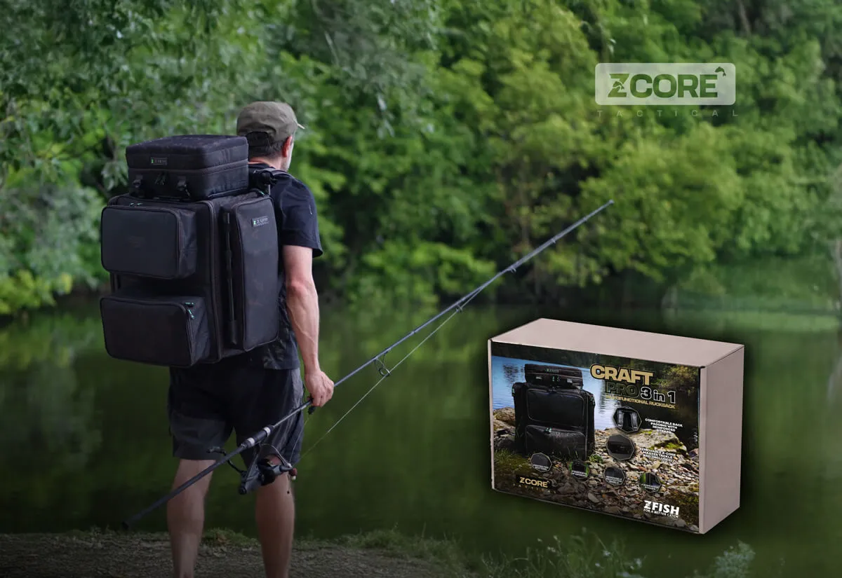 ZFISH Batoh CraftPro Rucksack Z-CORE 3in1 - MojeRybárstvo.sk ZFISH Batoh CraftPro Rucksack Z-CORE 3in1 – Obrázok 10