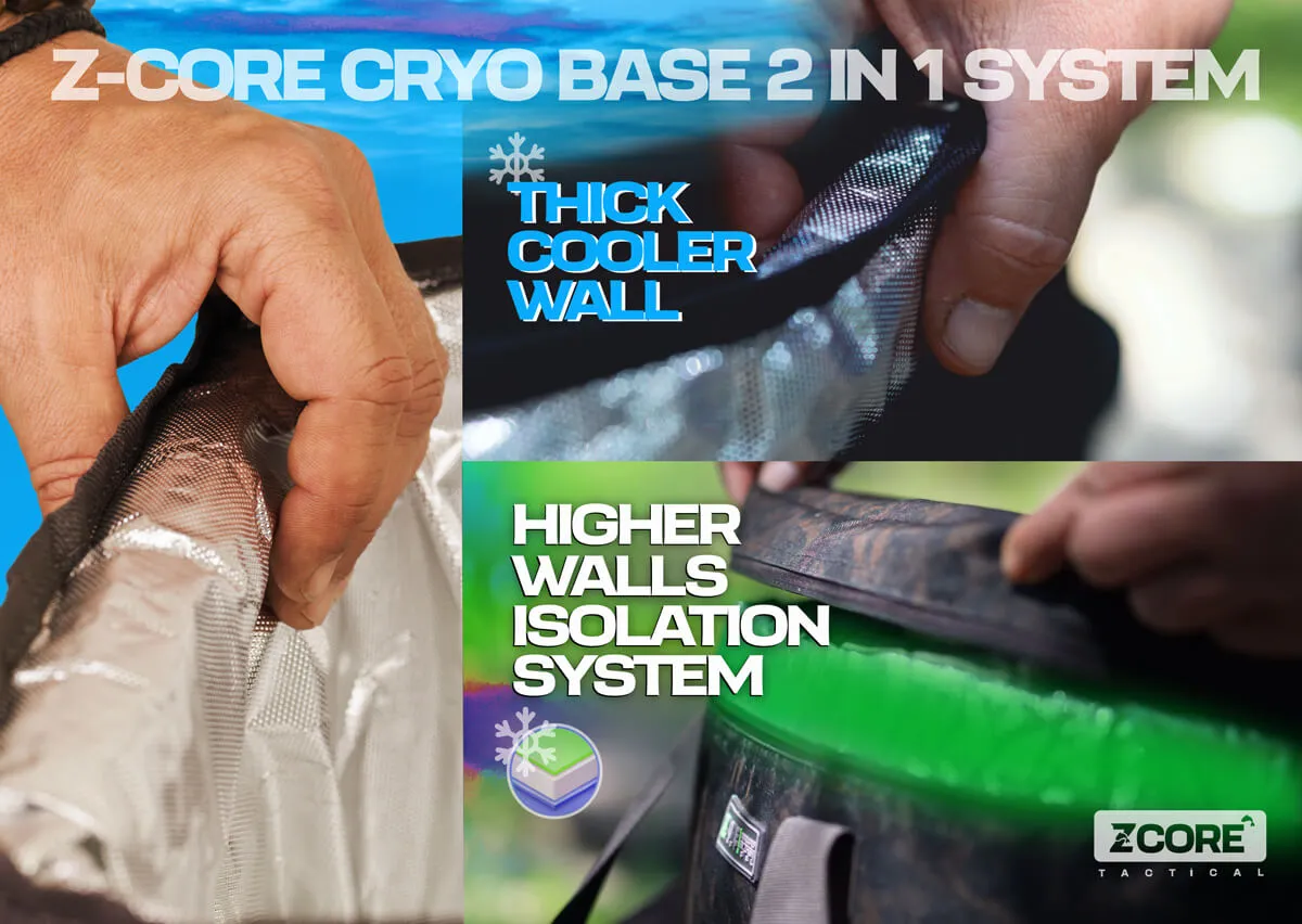 ZFISH Termo Taška Z-CORE Cryo Base Cooler Bag 2in1 - MojeRybárstvo.sk ZFISH Termo Taška Z-CORE Cryo Base Cooler Bag 2in1 – Obrázok 2