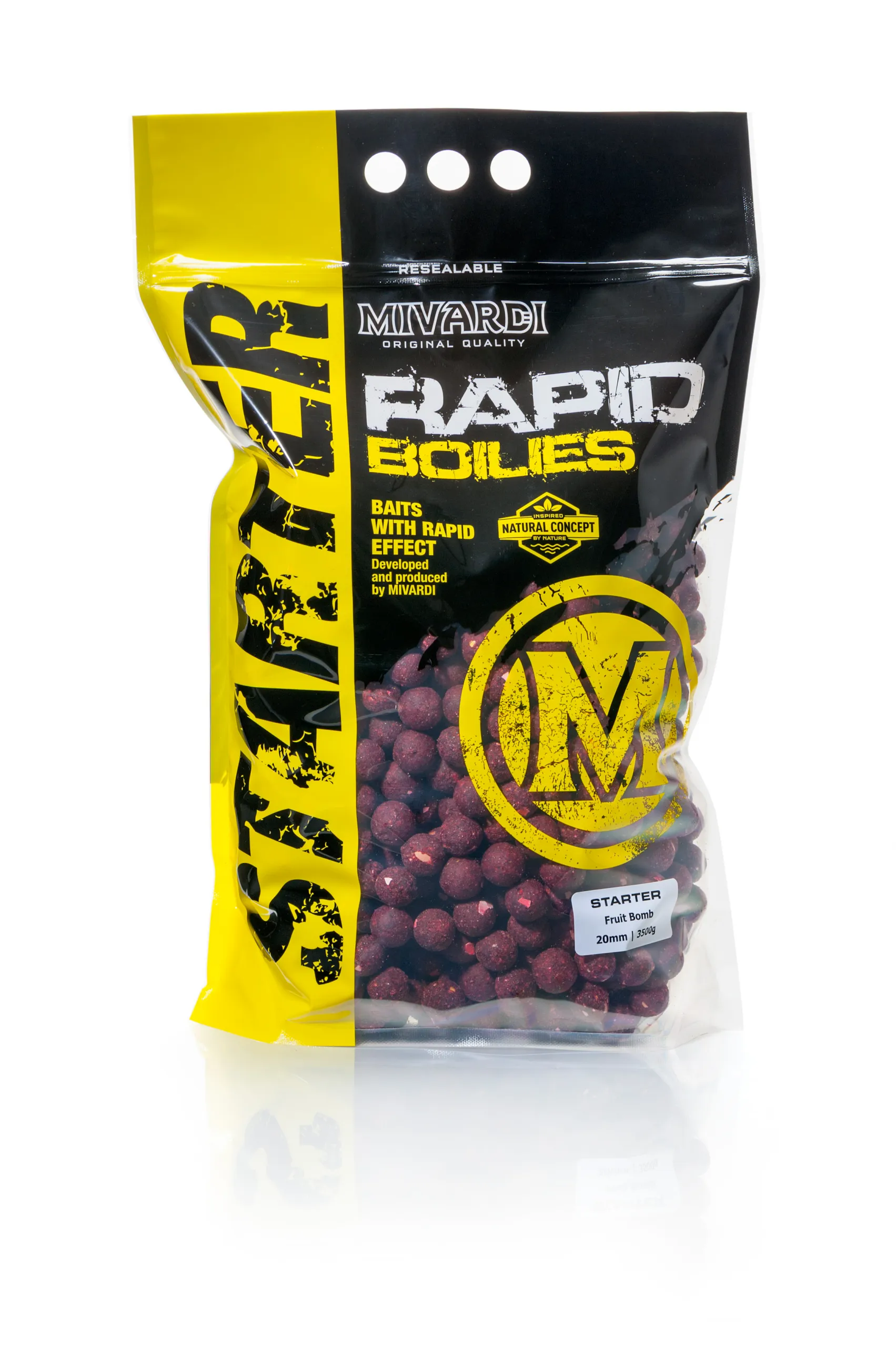 Rapid Boilies Starter - Fruit Bomb (3500g | 20mm) - MojeRybárstvo.sk Rapid Boilies Starter - Fruit Bomb (3500g | 20mm) – Obrázok 3