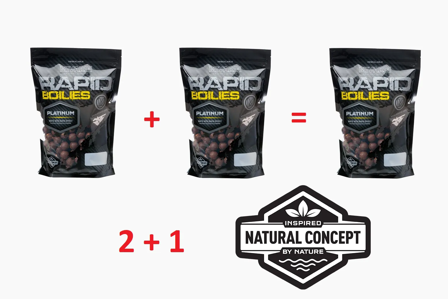 Akce 2+1 Rapid Boilies Platinum - B17 (950g | 24mm) - MojeRybárstvo.sk Akce 2+1 Rapid Boilies Platinum - B17 (950g | 24mm)