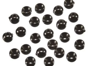 Giants fishing Hlavičky černé - Beads Black 2,8 mm/100 ks