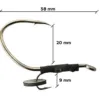 Hell-Cat Háček Hook Live Bait Catfish vel. 4/0,1ks – Obrázok 2