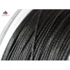 Hell-Cat Splétaná šňůra Round Braid Power Black 1000m – Obrázok 2