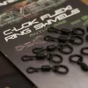 Obratlíky Gardner C-Lok Flexi-Ring Swivels, vel.12, 10ks – Obrázok 3