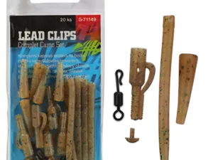 Giants fishing Kompletní sada na boční olovo Lead Clips Complet Camo Set