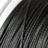 Hell-Cat Splétaná šňůra Round Braid Power Black 200m – Obrázok 3