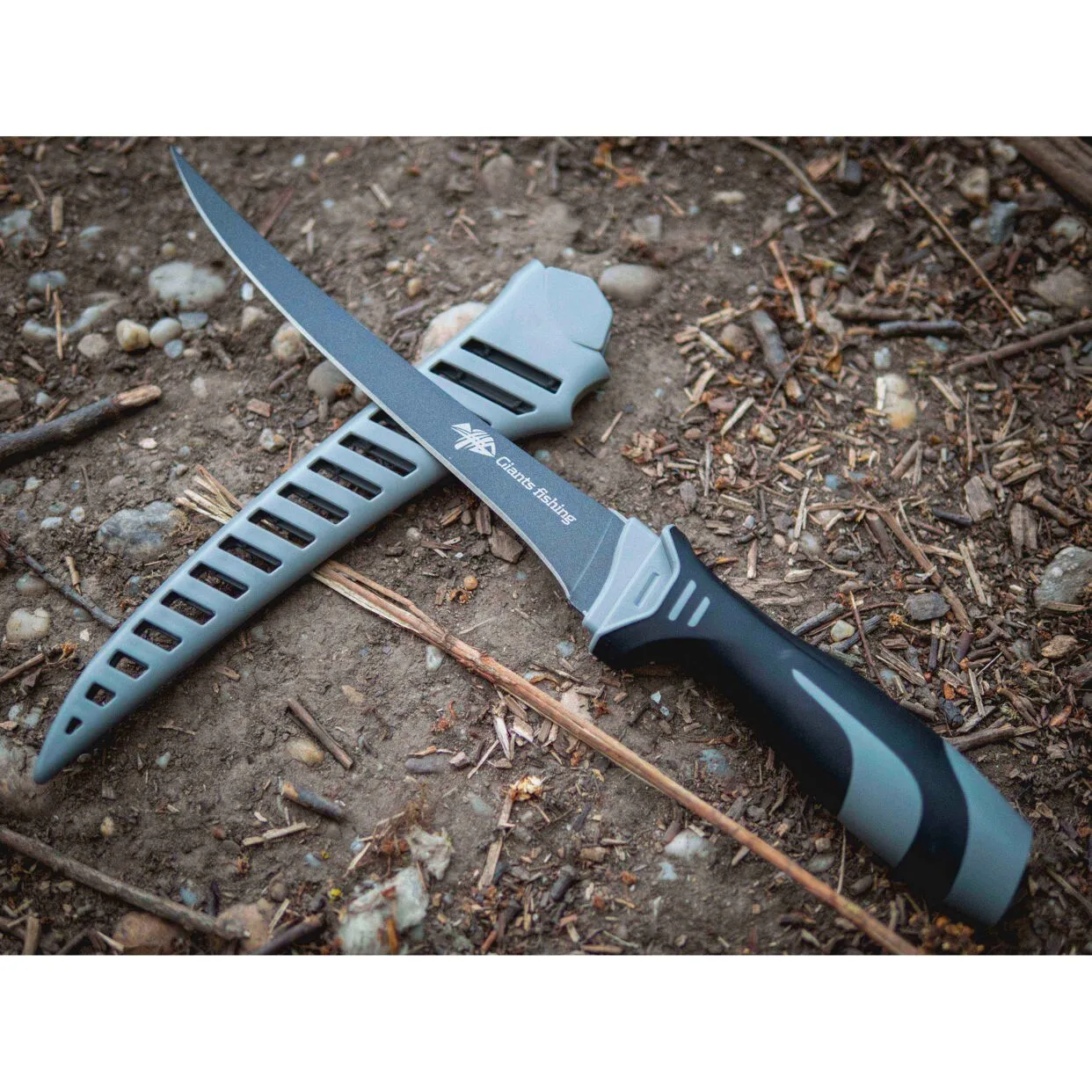 Giants fishing Filetovací nůž 7 Fillet knife with sharpener ( Easy clean sheath ) - MojeRybárstvo.sk Giants fishing Filetovací nůž 7 Fillet knife with sharpener ( Easy clean sheath ) – Obrázok 5