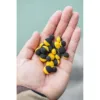 Giants fishing Pěnové plovoucí boilie Zig Rig Pop-Up yelow-black 10mm,10ks – Obrázok 2