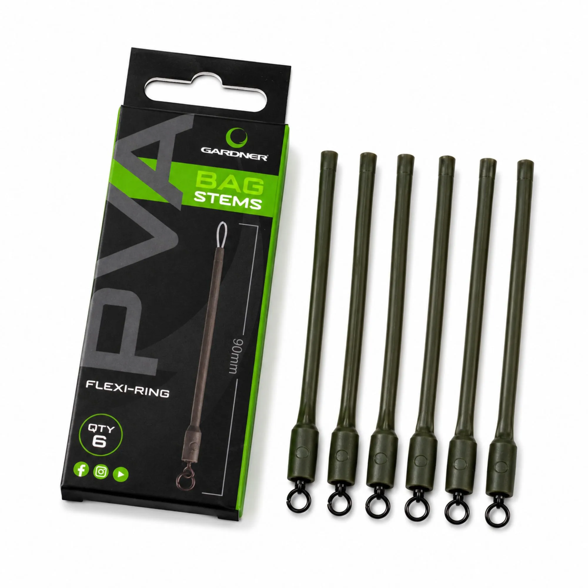 Gardner konektor na PVA sáčky Covert Fused Flexi Ring PVA Bag System 90mm, 6ks - MojeRybárstvo.sk Gardner konektor na PVA sáčky Covert Fused Flexi Ring PVA Bag System 90mm, 6ks