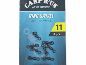 Carp´R´Us Obratlíky s kroužkem Swivel Ring 11, 8ks