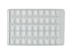 Zarážky na boilies V dlouhé (čiré - 2x48ks)