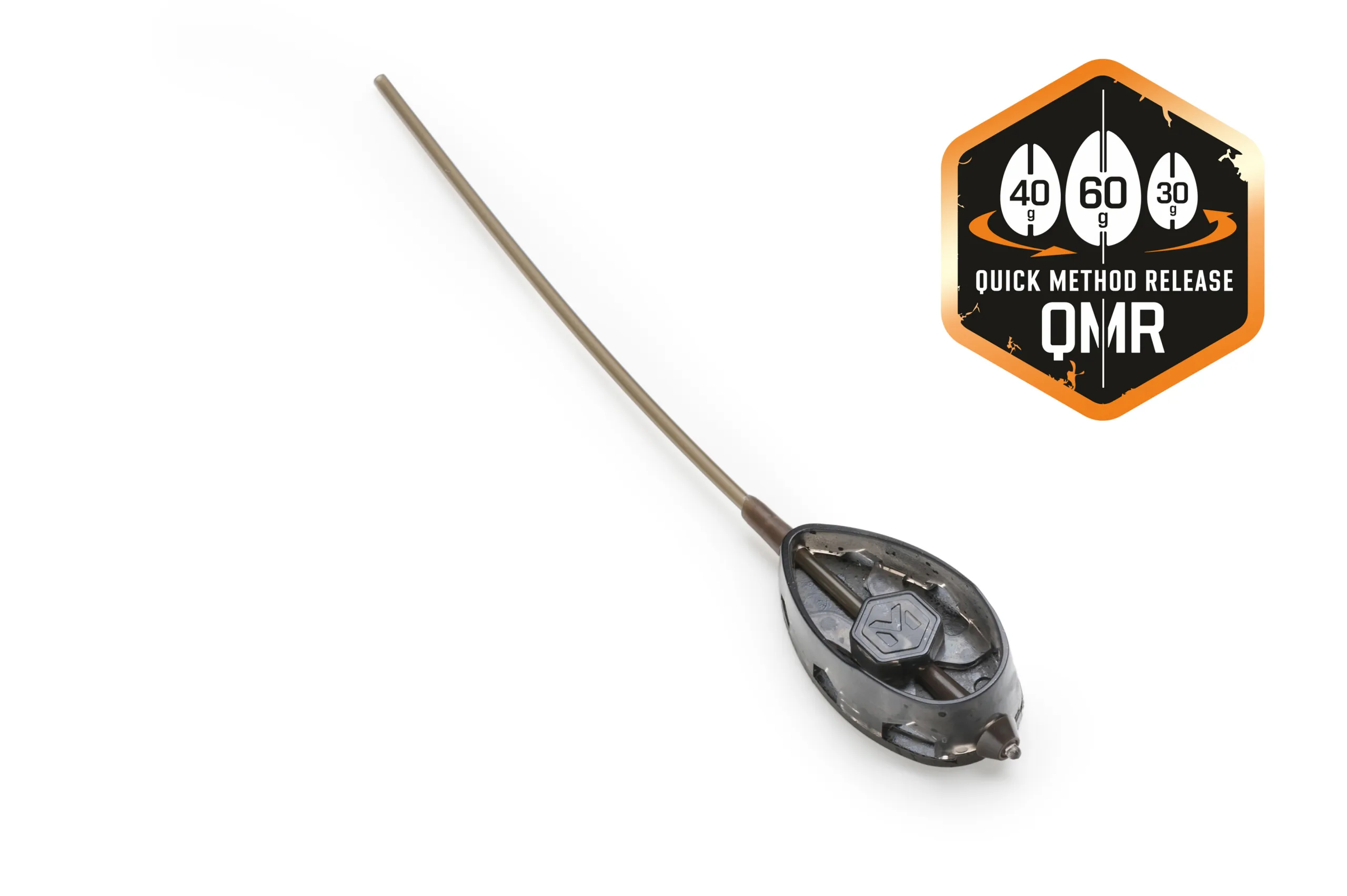 Rychlovýměnné method krmítko QMR Flat L long - 50g - MojeRybárstvo.sk Rychlovýměnné method krmítko QMR Flat L long - 50g