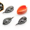 Sada rychlovýměnných method krmítek QMR Flat L (30g + 40g + 50g + mould)