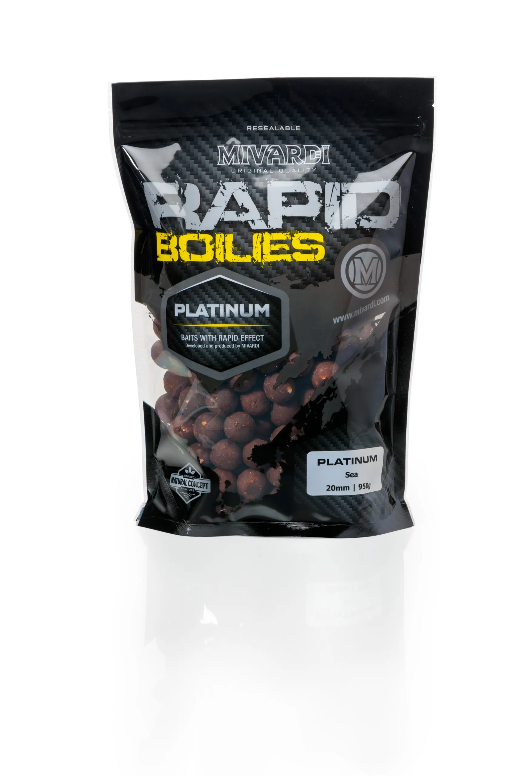 Rapid Boilies Platinum - Sea (950g | 20mm) - MojeRybárstvo.sk Rapid Boilies Platinum - Sea (950g | 20mm) – Obrázok 3