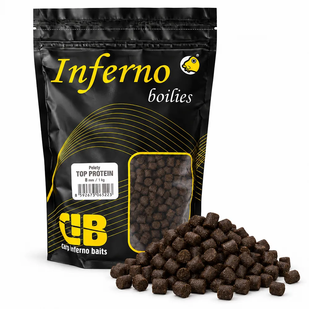 Carp Inferno Pelety Top Protein 1 kg - MojeRybárstvo.sk Carp Inferno Pelety Top Protein 1 kg