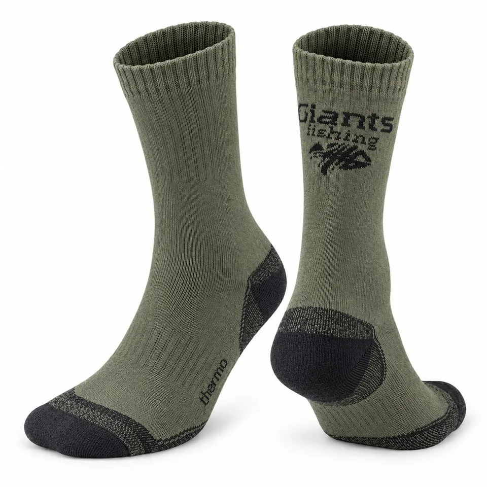 Giants fishing Ponožky Thermo Socks Dark Green - MojeRybárstvo.sk Giants fishing Ponožky Thermo Socks Dark Green