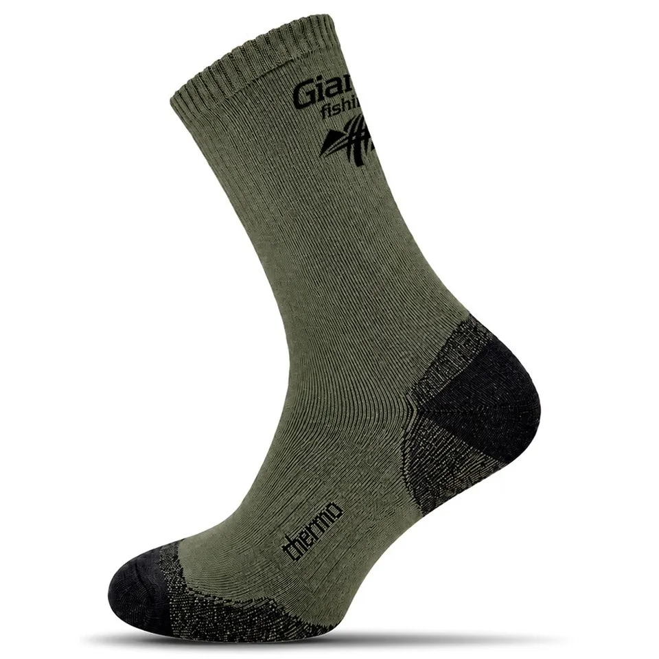 Giants fishing Ponožky Thermo Socks Dark Green - MojeRybárstvo.sk Giants fishing Ponožky Thermo Socks Dark Green – Obrázok 2