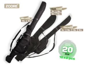 ZFISH Trade Pack Pouzdra na Pruty 20ks